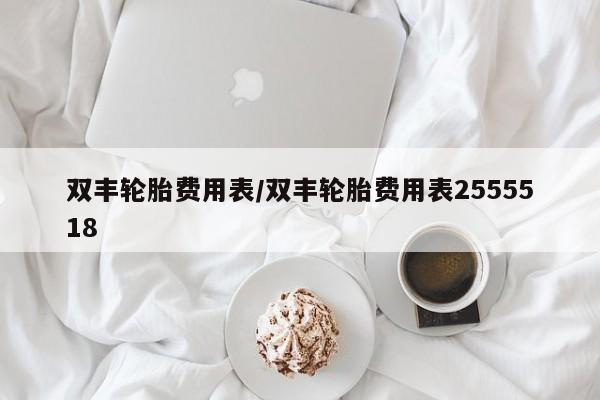 双丰轮胎费用表/双丰轮胎费用表2555518